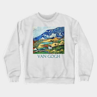 The Alps Mountains by Vincent van Gogh Crewneck Sweatshirt